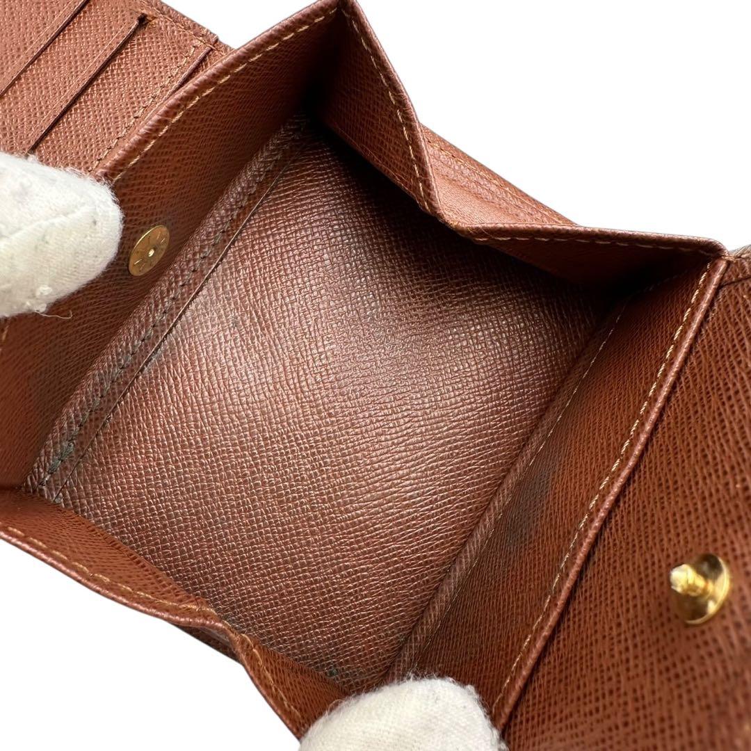 【良品】ルイヴィトン 2つ折り財布 モノグラム マジェラン コンパクト