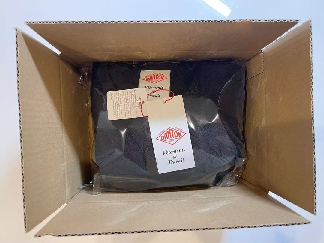 ●新品DANTON/ダントン　フリース ノーカラージャケット(L)