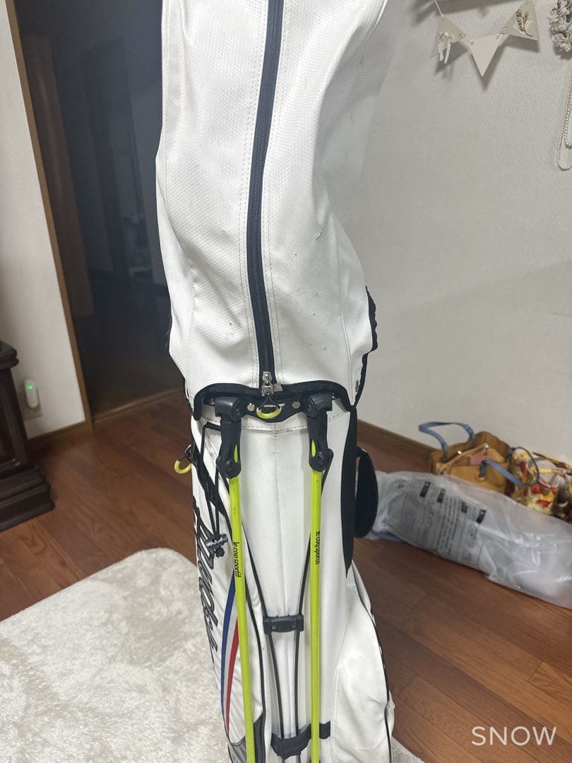 le coq sportif キャディバッグ ホワイト