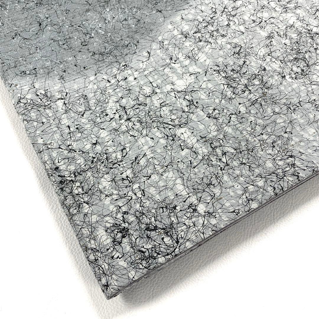 帯5025 ●小千谷織物 ぜんまい紬 高級 正絹 全通 袋帯