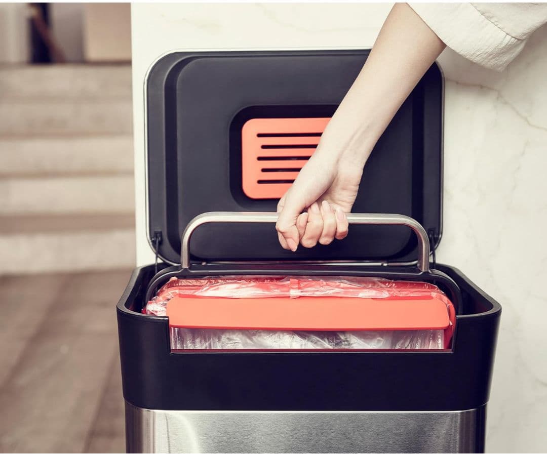 【12/16まで値下げ中】JosephJoseph 圧縮ゴミ箱 30L