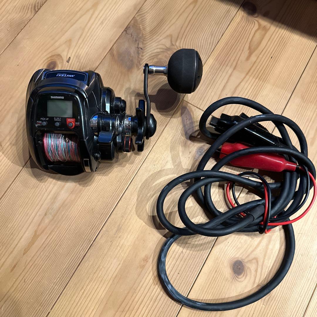 Shimano 電動リール ハンドル付き