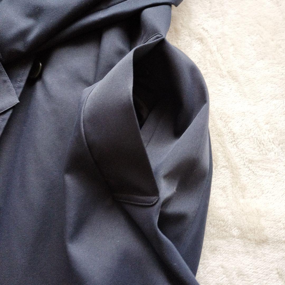 専用美品セルフォード ライナー付きAライントレンチコート ネイビー36紺