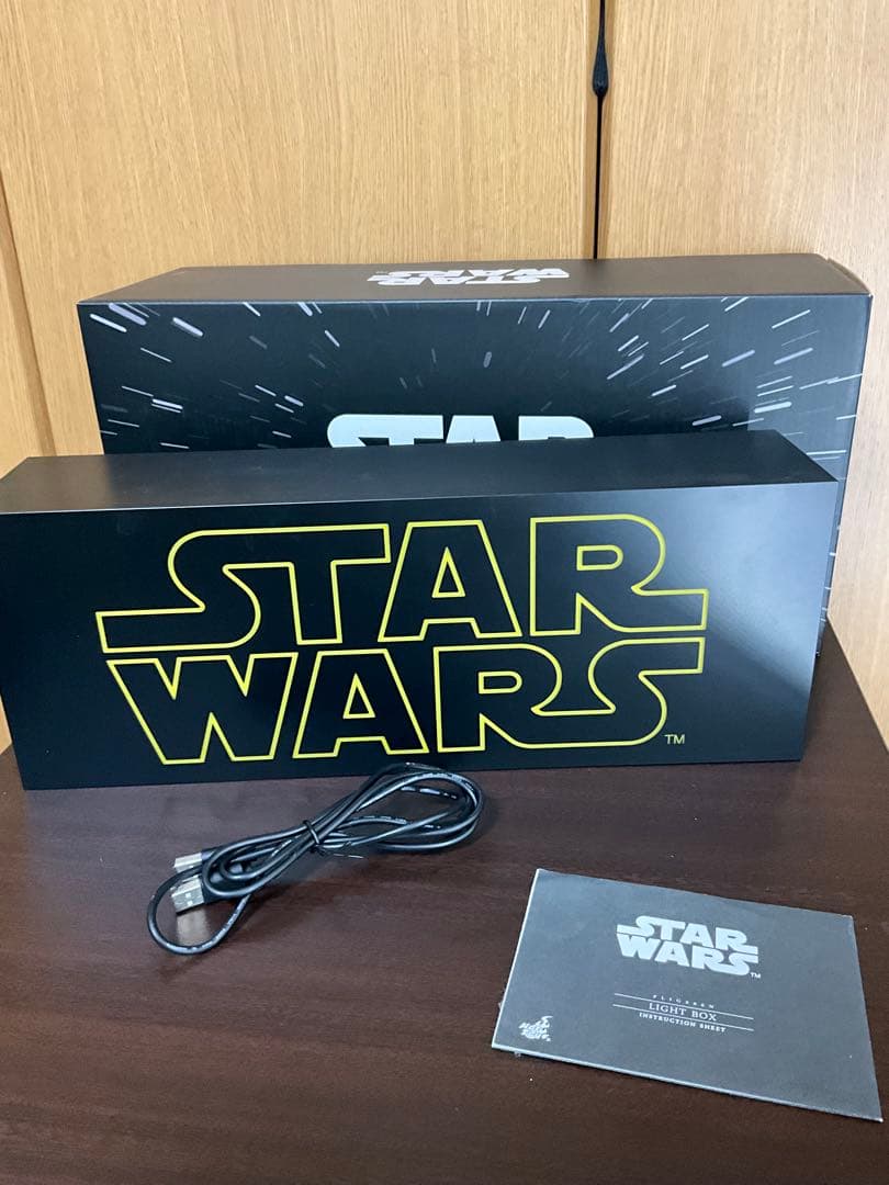 【ホットトイズ】トイサピエンス限定 『スター・ウォーズ』ロゴ　ライトボックス