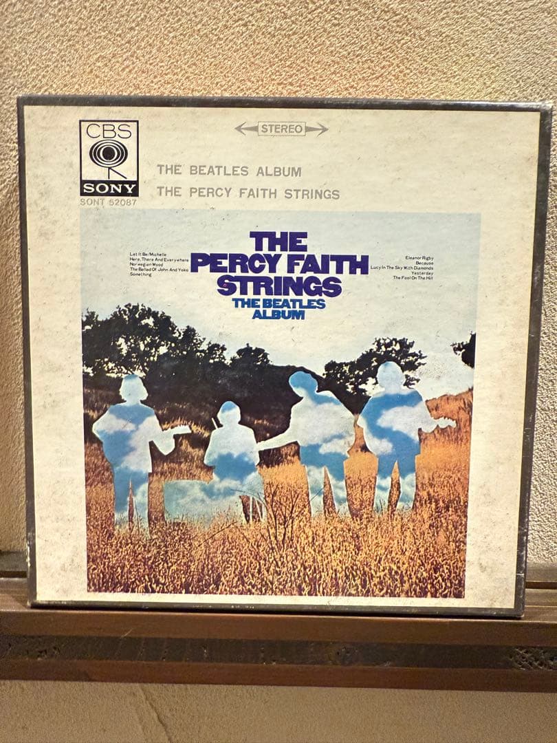 オープンリール　テープ　パーシー　フェイス　ストリングス　ビートルズ