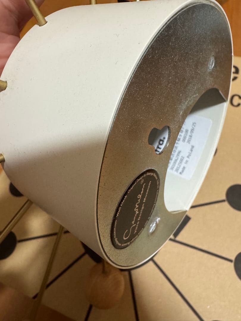 インテリア時計 e Nelson Vitra Ball Clock beech