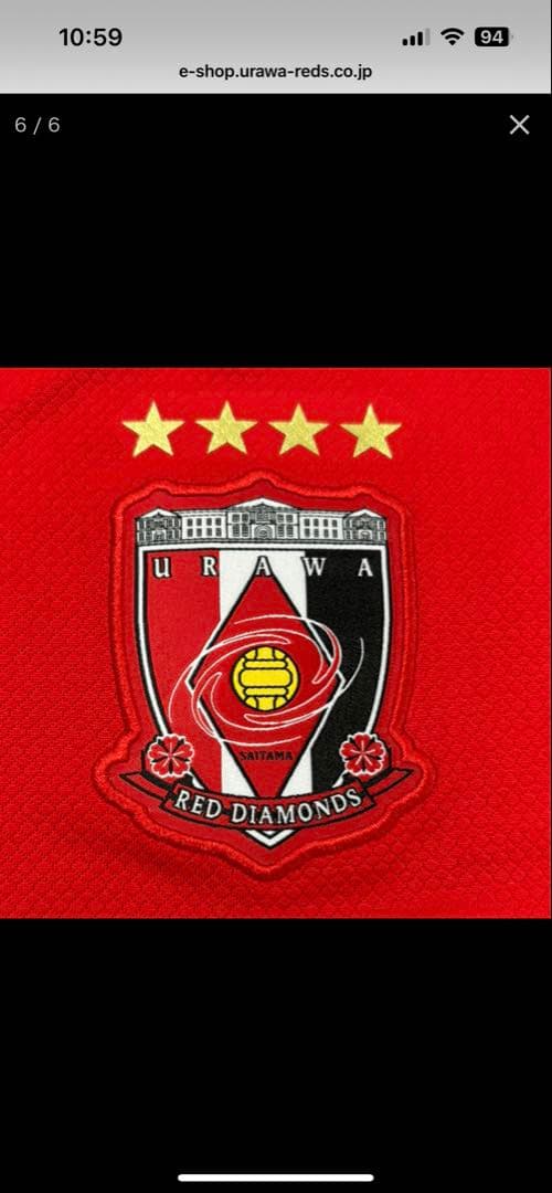 や*！様 浦和レッズ 公式 2025レプリカユニフォーム/1st【無地】 オーク