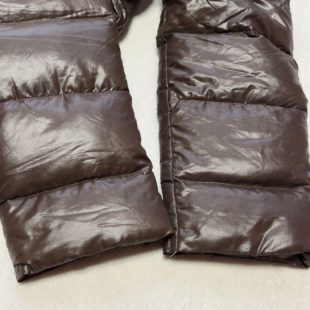 極美品　パーリーゲイツ 2way　ダウン　ジャケット　ベスト　軽量　ブラウン