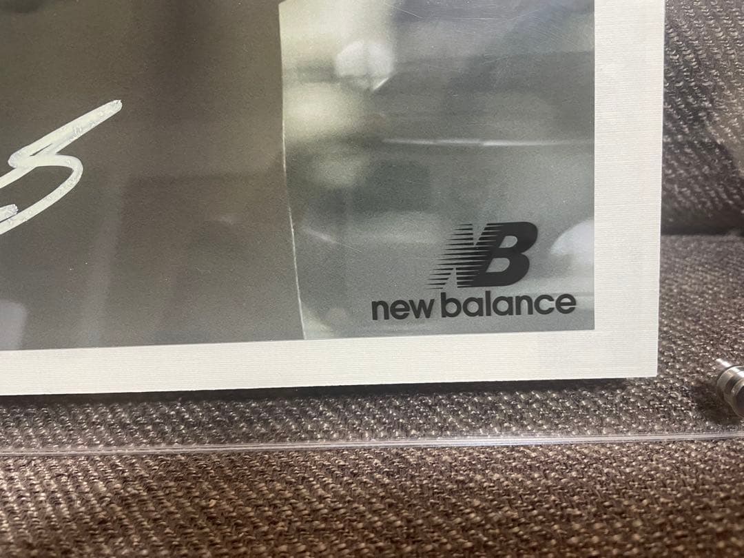 セ*グ様 【超貴重】 大谷翔平 直筆 サイン フォト New Balance 非