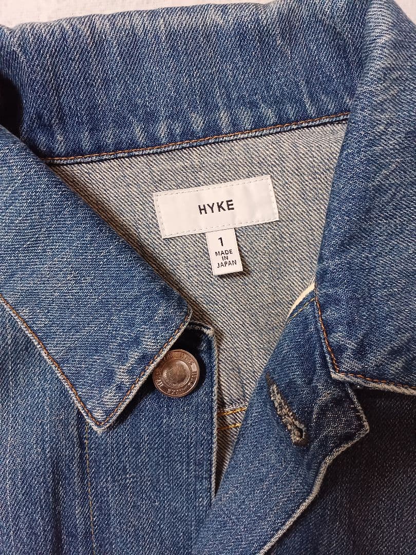 HYKE　ハイク　TYPE3　BIG FIT　デニム　ジャケット