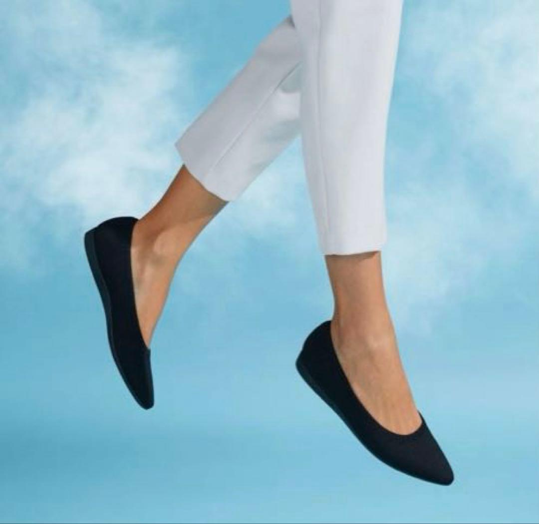 VIVAIA ブラック フラットシューズ 37