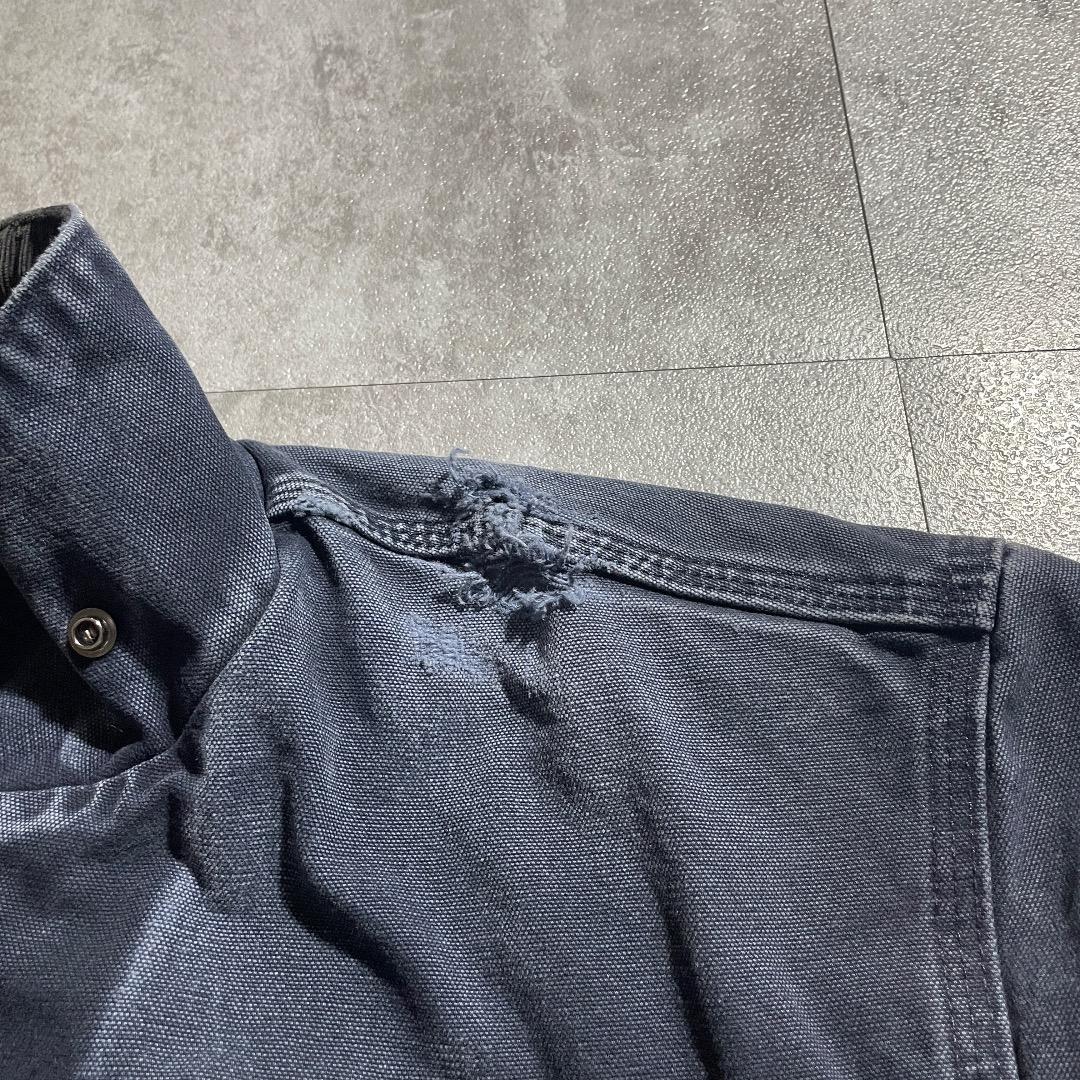 00s メキシコ製 ブラック カーハート デトロイトジャケット ダックXL