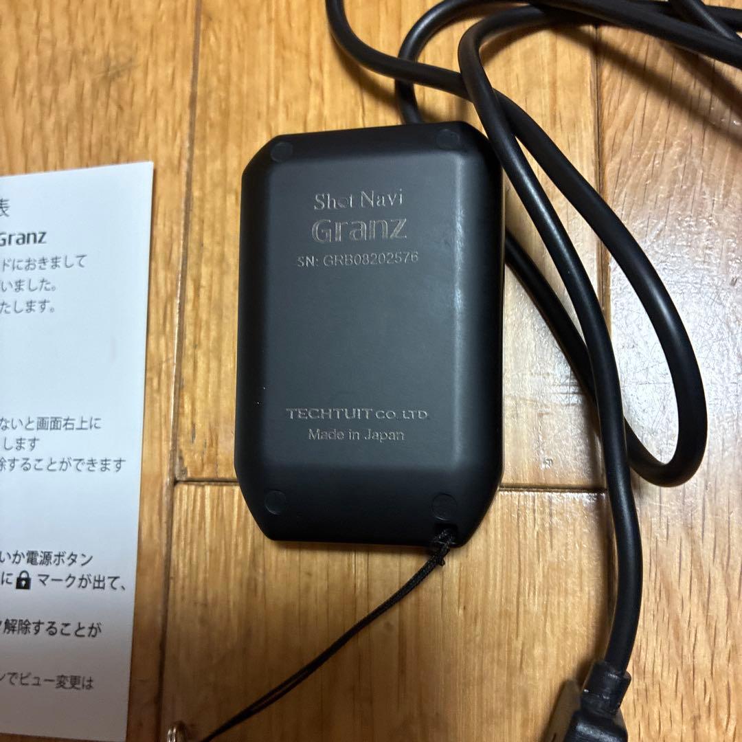【超美品】Shot Navi Granz GPSナビ【スクリーン保護シート付き】