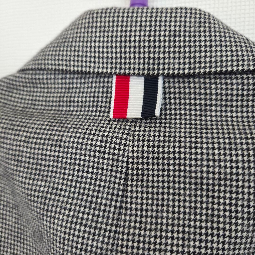 THOM BROWNE. グレー チェック柄 ジャケット