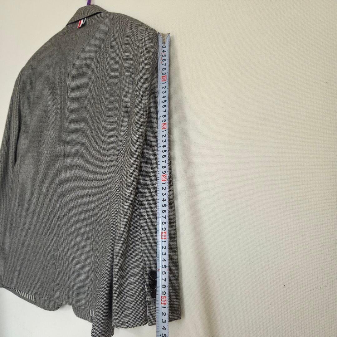 THOM BROWNE. グレー チェック柄 ジャケット