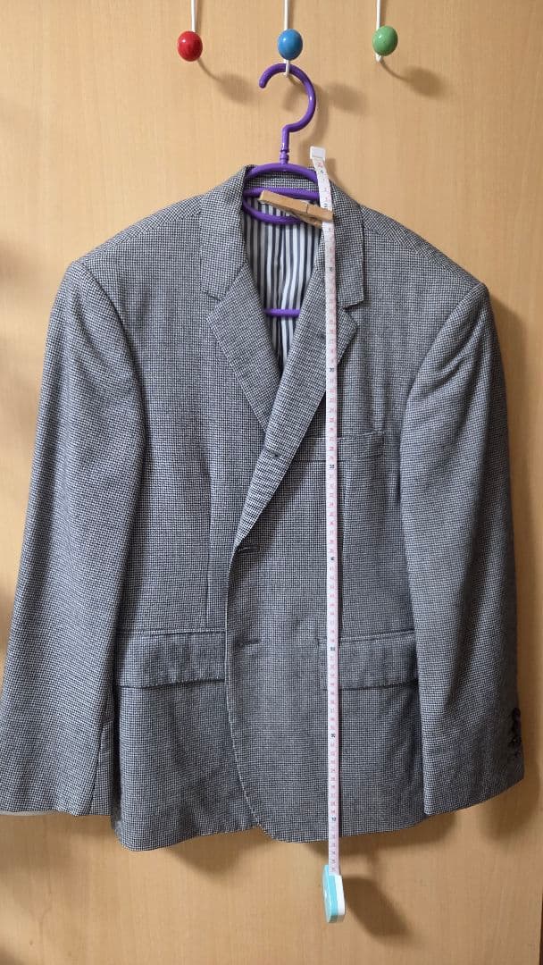 THOM BROWNE. グレー チェック柄 ジャケット