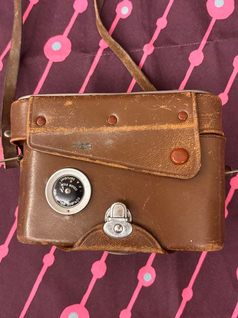 【送料込 匿名】Konica カメラ IIIA ケース・三脚付き