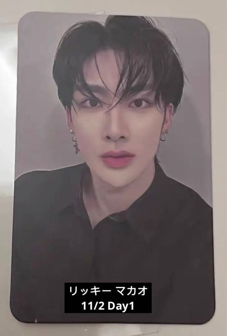 ZB1  リッキー 中国 中華 マカオ 入場特典 ZONE 11/2 Day1