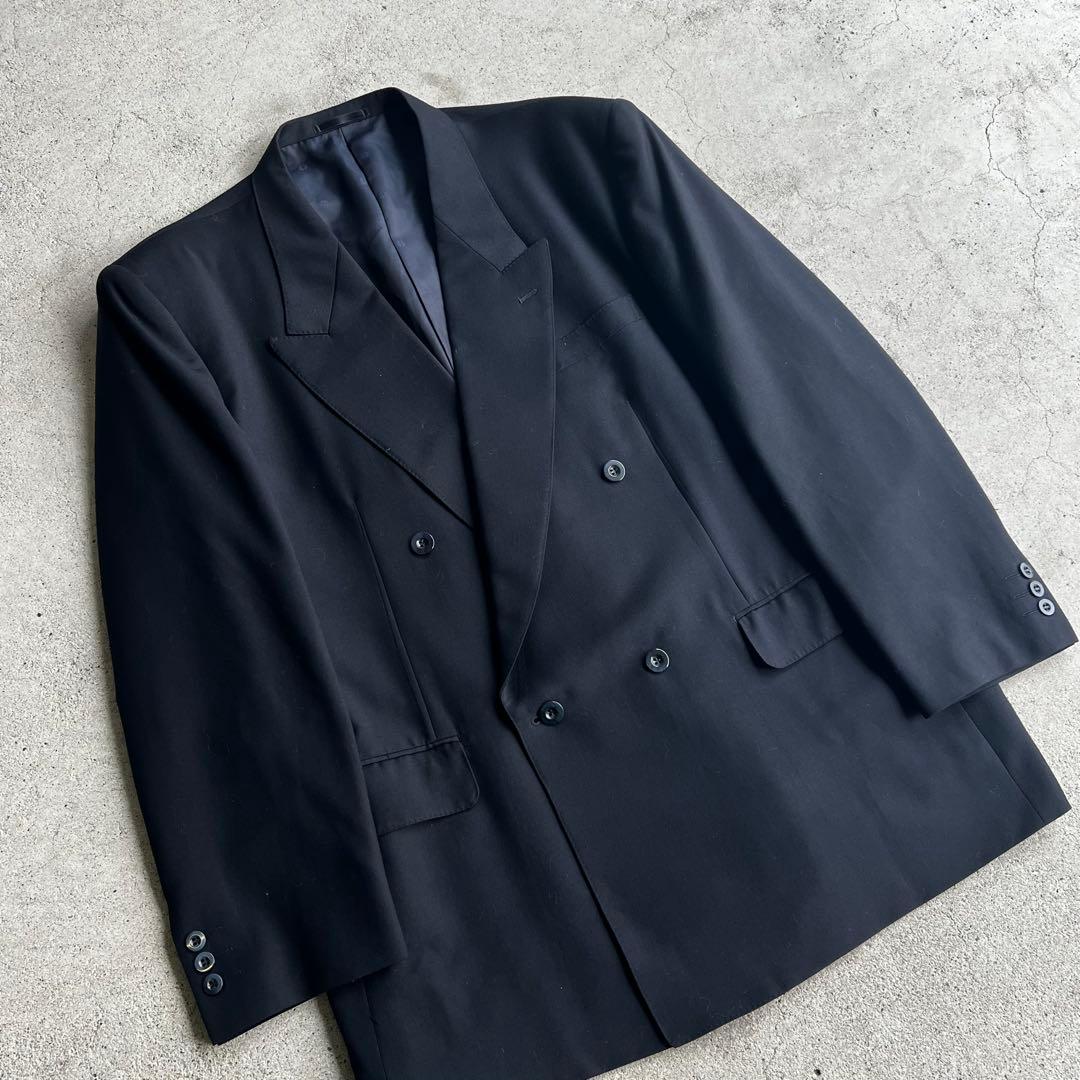 Zegna ゼニア イタリア製 ヴィンテージ ダブル セットアップ 成人式