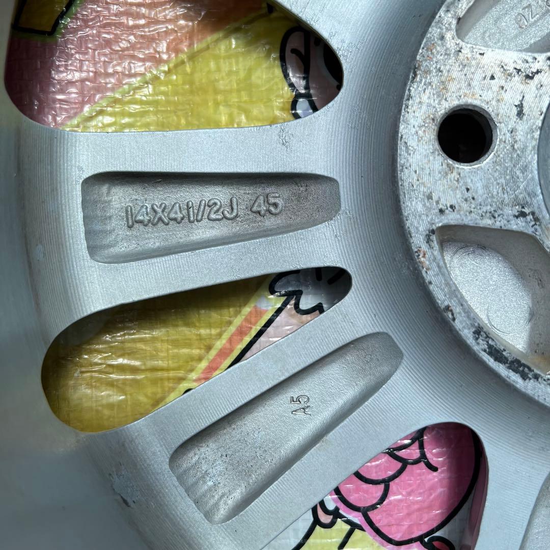 ダイハツ タントカスタム la610s 純正アルミホイール 14インチ