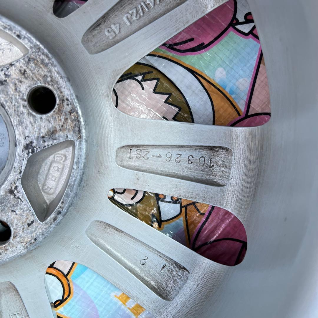 ダイハツ タントカスタム la610s 純正アルミホイール 14インチ