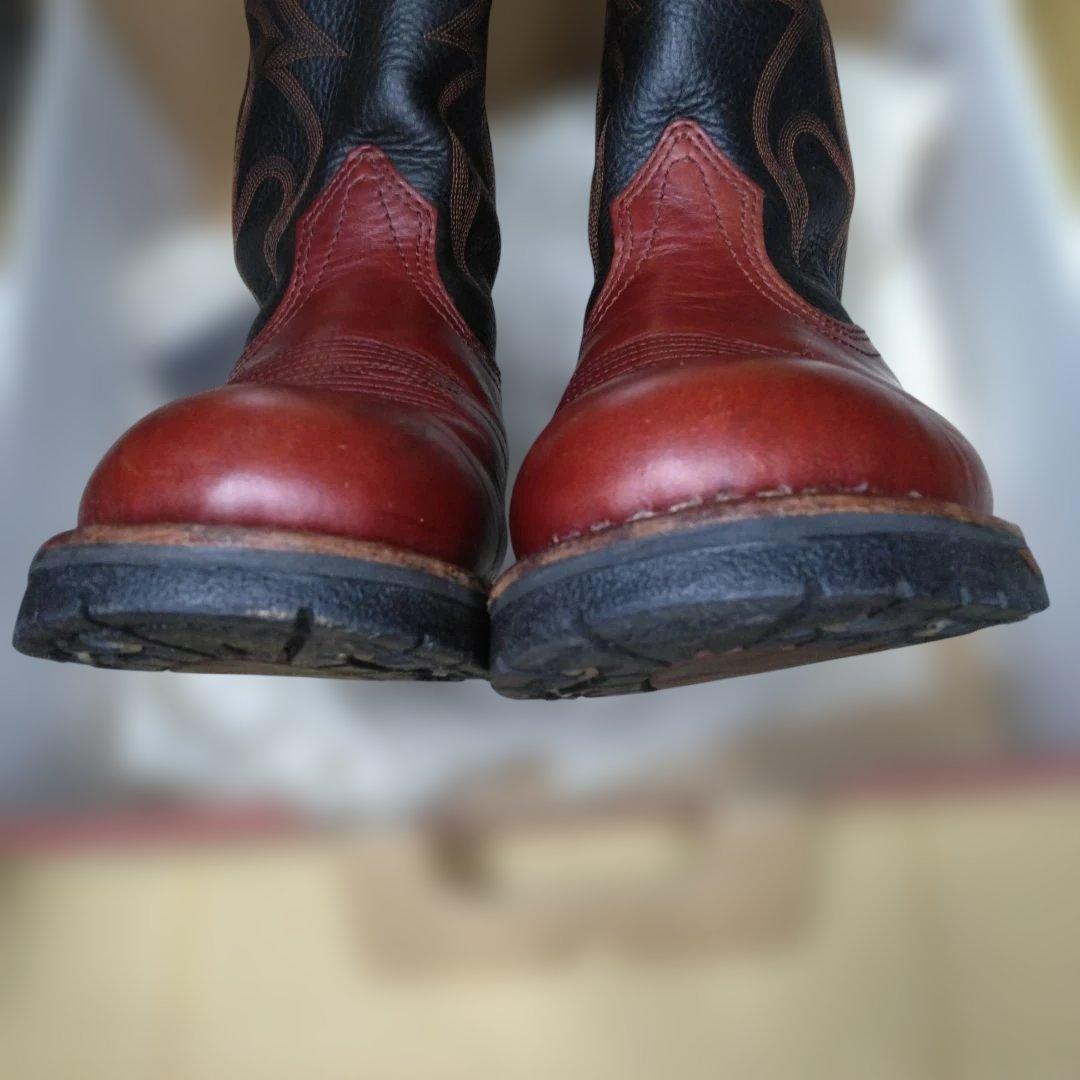 チ*ズ様 箱付　レッドウィング 1121 ペコスブーツ 8D 26cm　ウエスタ