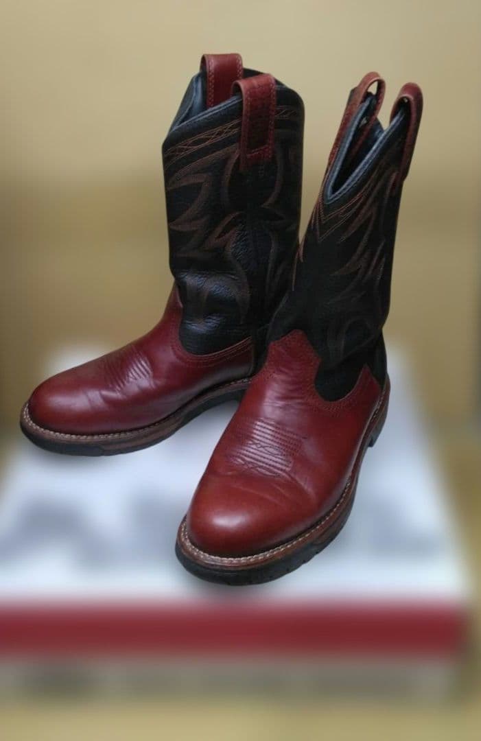 チ*ズ様 箱付　レッドウィング 1121 ペコスブーツ 8D 26cm　ウエスタ