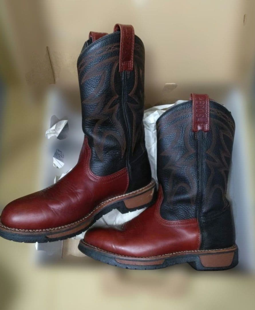 チ*ズ様 箱付　レッドウィング 1121 ペコスブーツ 8D 26cm　ウエスタ