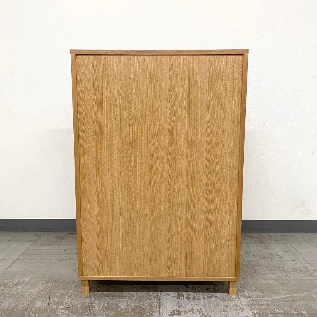 MUJI 無印良品 チェスト 引き出し 収納 6段 タモ材突板