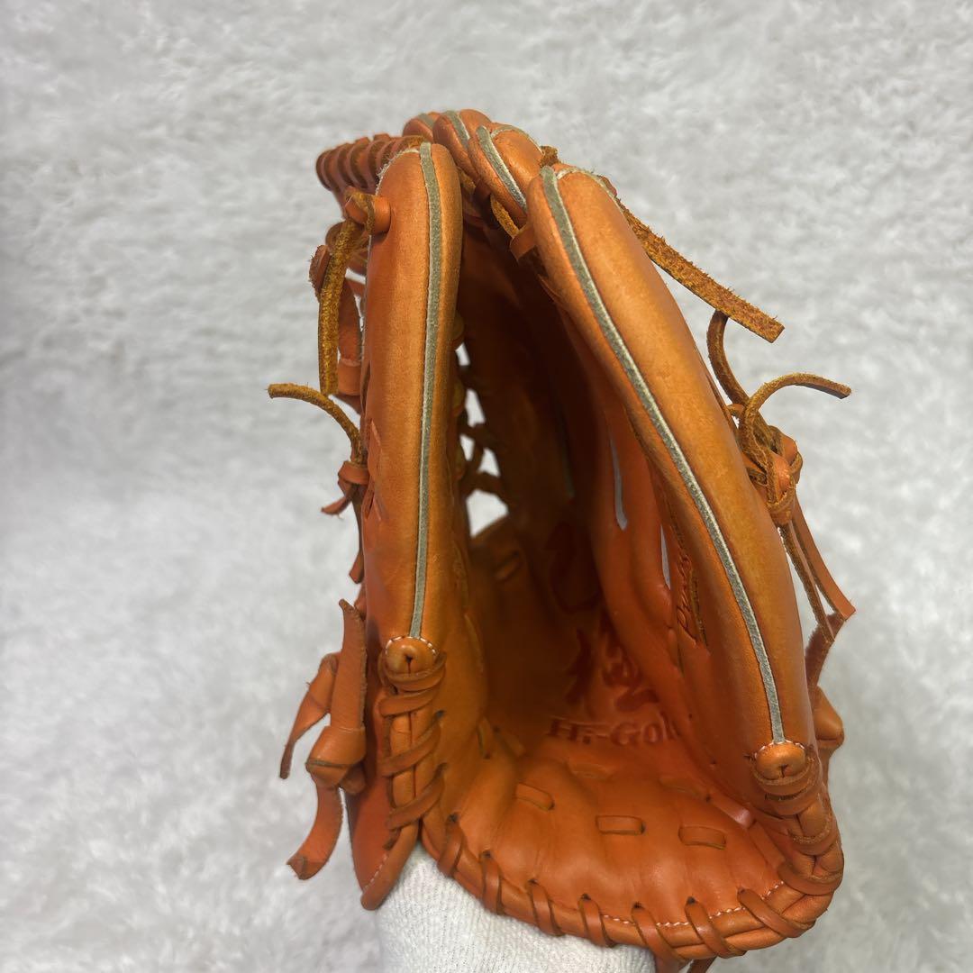 ハイゴールド　軟式グローブ　一般　己極　外野手