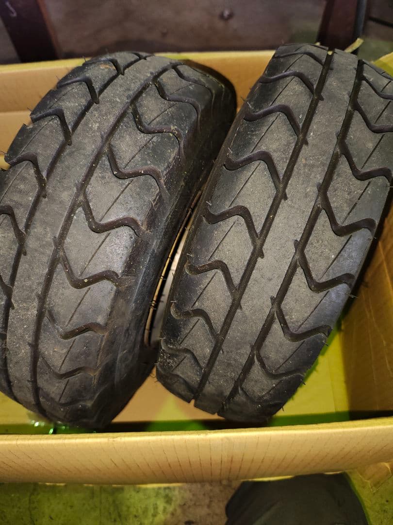 ジャイロX　キャノピー　ジャイロアップ　純正リアホイール、タイヤ2本セット