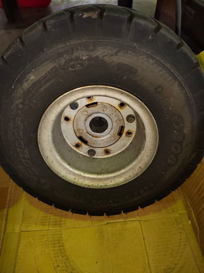 ジャイロX　キャノピー　ジャイロアップ　純正リアホイール、タイヤ2本セット