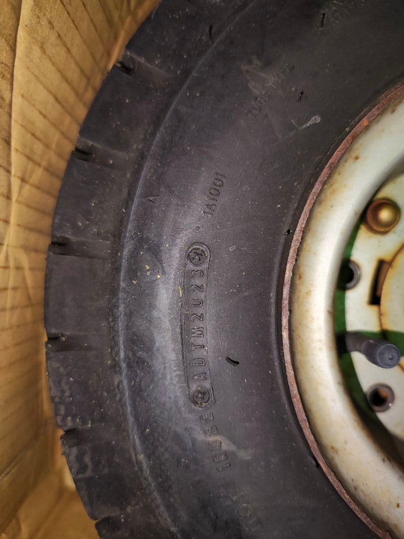 ジャイロX　キャノピー　ジャイロアップ　純正リアホイール、タイヤ2本セット