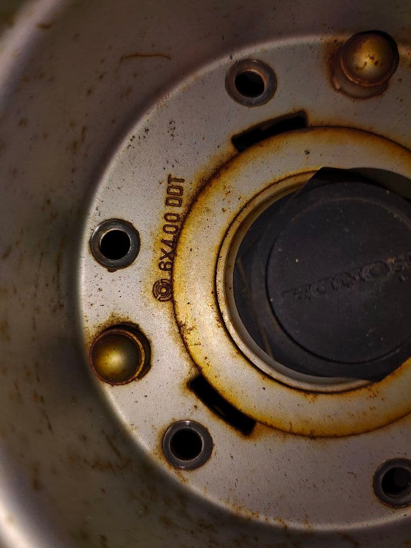 ジャイロX　キャノピー　ジャイロアップ　純正リアホイール、タイヤ2本セット