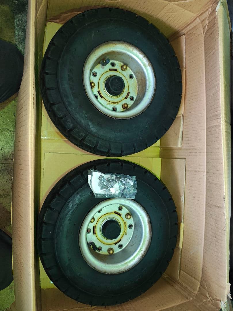 ジャイロX　キャノピー　ジャイロアップ　純正リアホイール、タイヤ2本セット