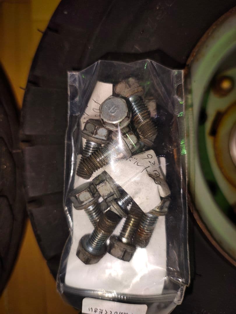 ジャイロX　キャノピー　ジャイロアップ　純正リアホイール、タイヤ2本セット