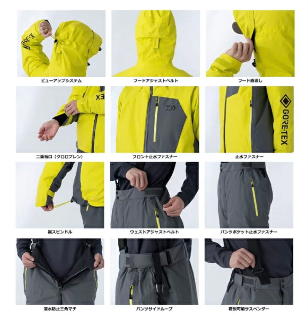 ダイワ ゴアテックス DW1921 ウィンタースーツ　バーガンディ WL 未使用