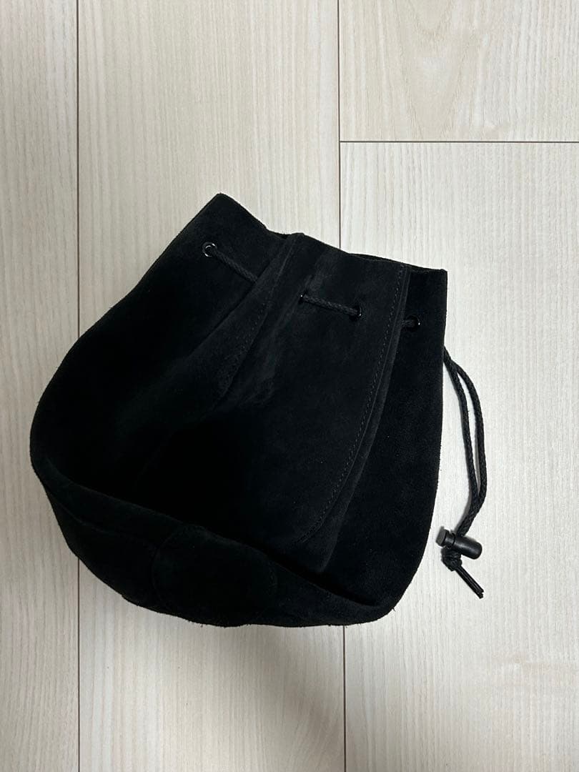 Hender Scheme kinchaku black 数回使用極美品　巾着