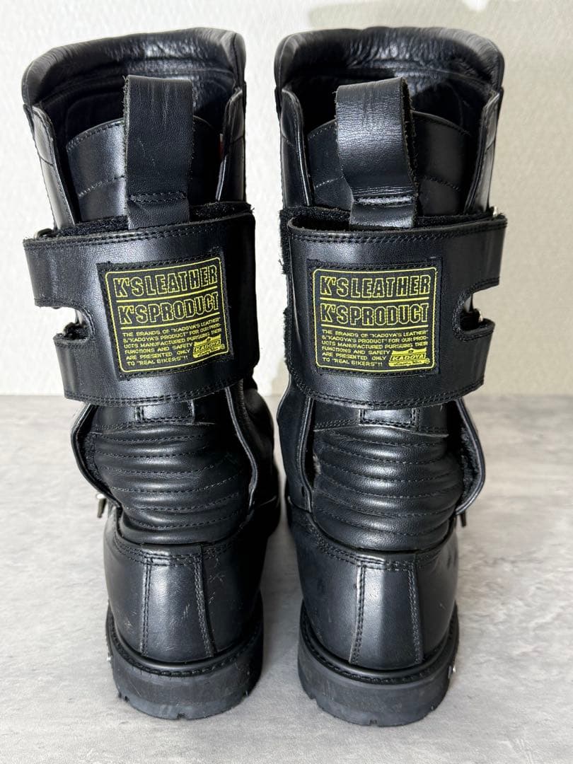 KADOYA カドヤ ライティングブーツ レザーブーツ バイク 2