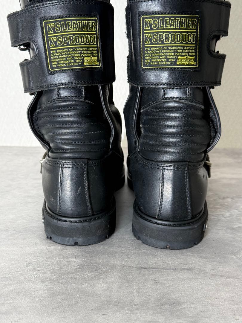 KADOYA カドヤ ライティングブーツ レザーブーツ バイク 2