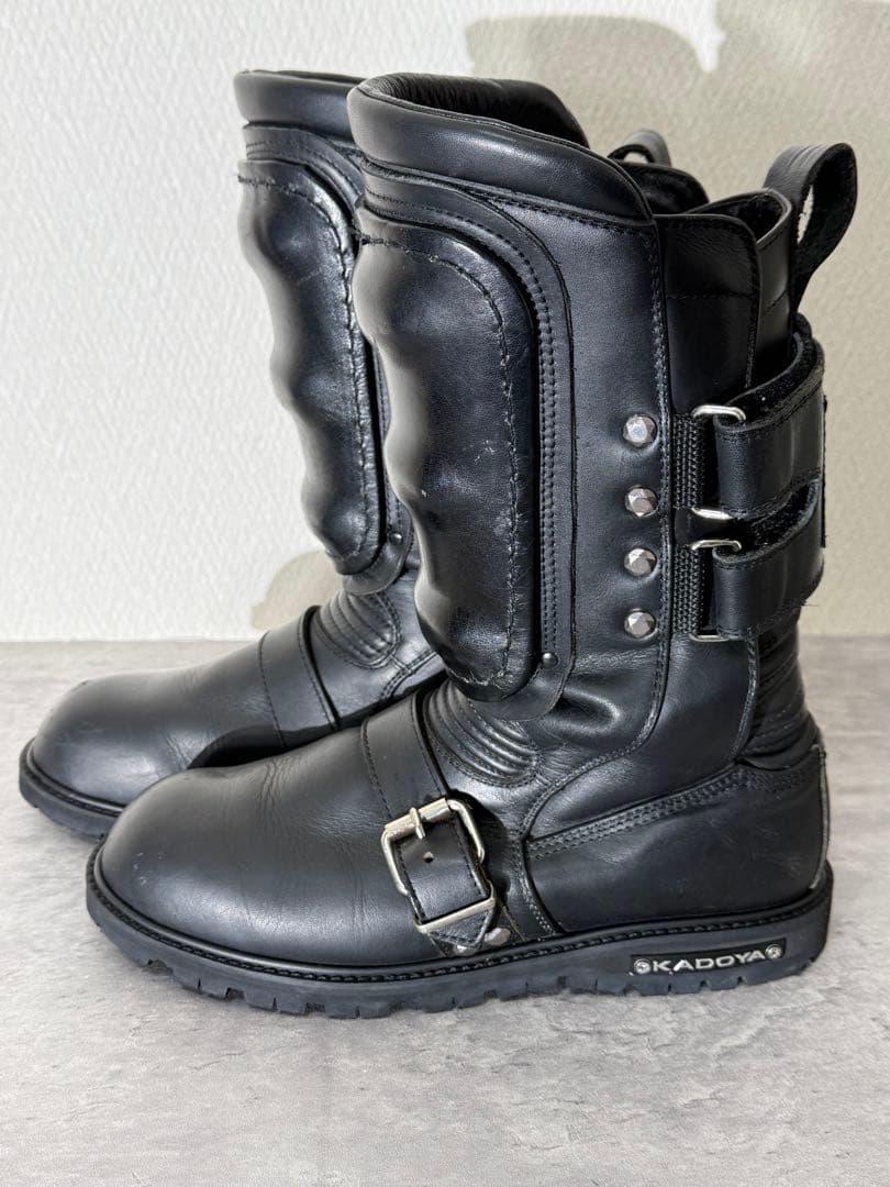 KADOYA カドヤ ライティングブーツ レザーブーツ バイク 2
