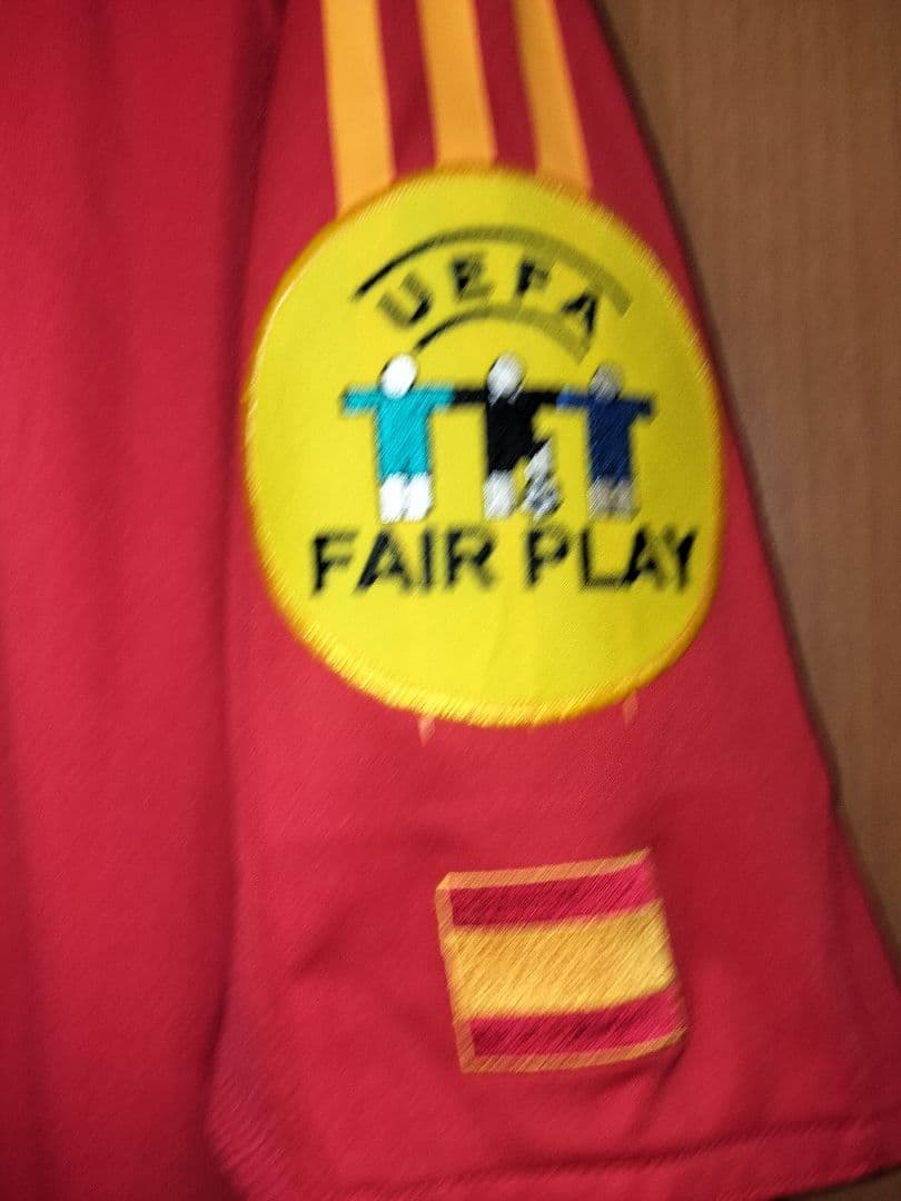 サッカー スペイン代表 ＥＵＲＯ2004 ホーム #7 ラウール Ｍサイズ