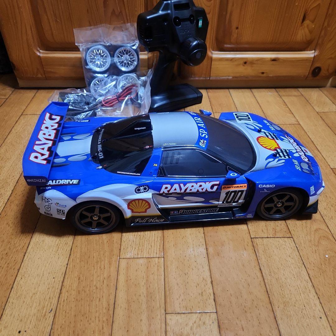 タミヤ ドリフト ラジコン フルセット　TT01　　レイブリック NSX ボディ
