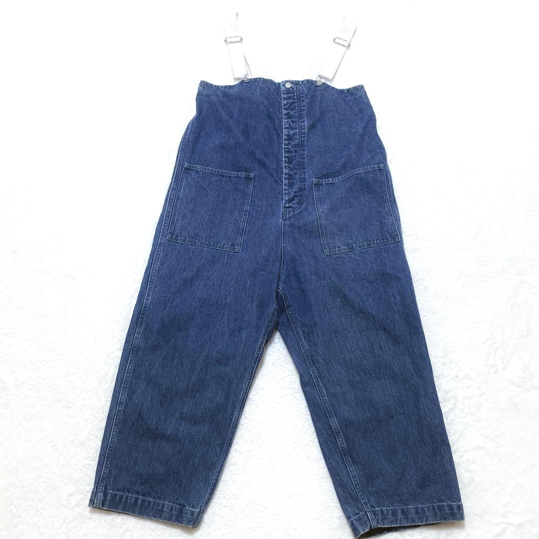 nest Robe ネストローブ　デッキサロペット　デニム