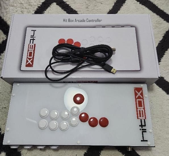 hitBOX 純正 レバーレス 2回使用美品