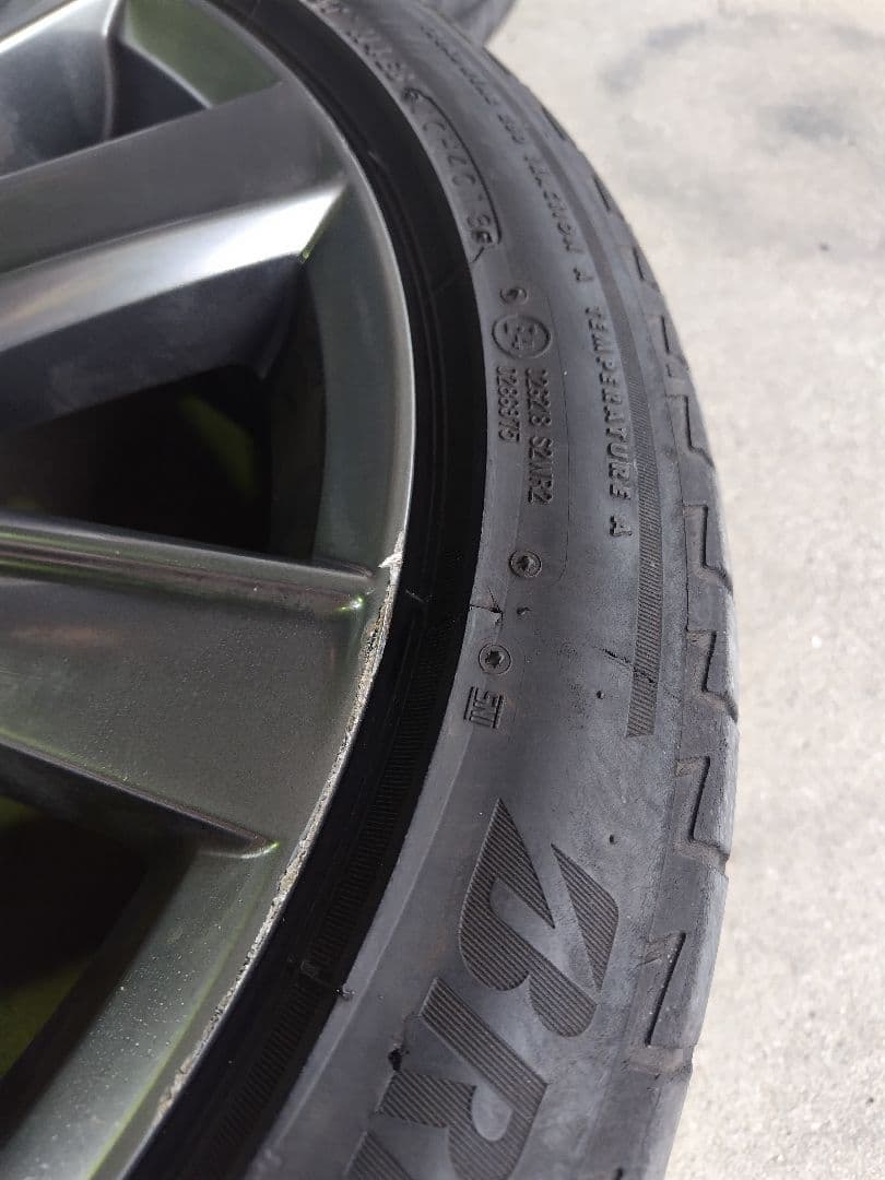 mazda6アテンザ純正アルミホイール19インチ ブリヂストントランザ 純正流用