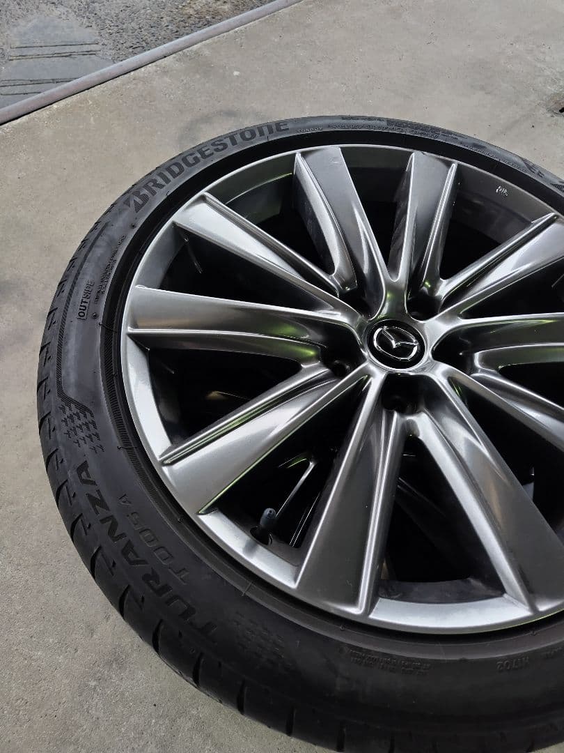 mazda6アテンザ純正アルミホイール19インチ ブリヂストントランザ 純正流用