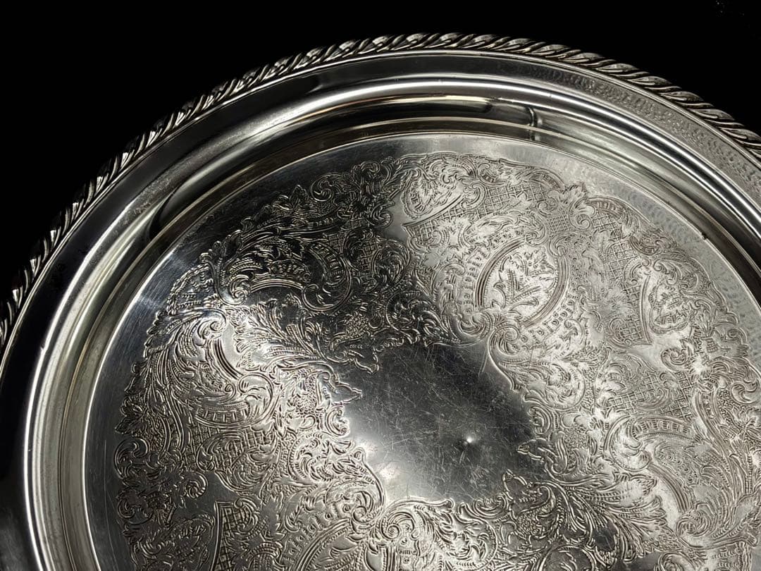 専用 アメリカ　ヴィンテージ　ONEIDA オネイダ　シルバープレート　トレイ