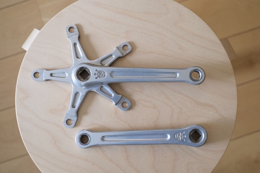 スギノ　マイティコンペ　クランクセット167mm/47T BIA 競輪　ピスト