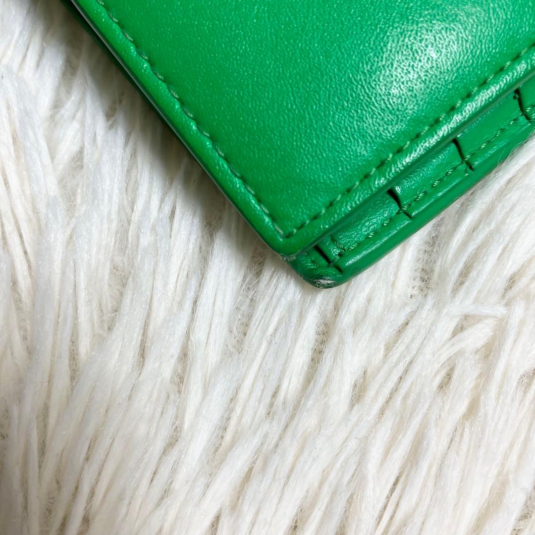 【良品】 ボッテガヴェネタ 二つ折り カセット パラキート IC内蔵